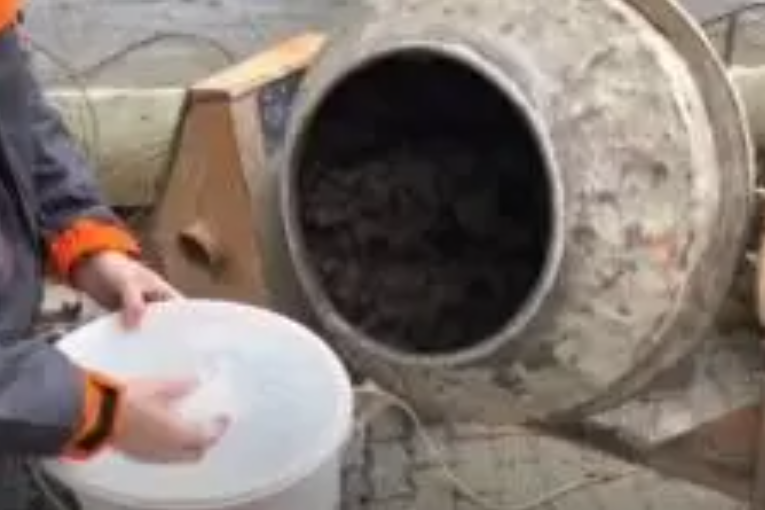 Miešanie makrovlákna